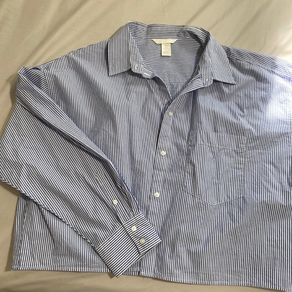 100% cotton button down from HM